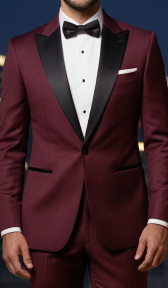   Claret Midnight Tuxedo 2