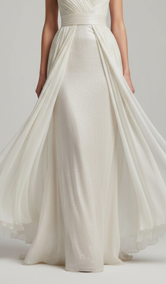  Ivory Cascade Gown 3