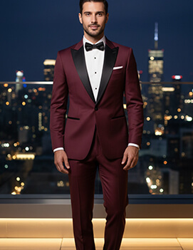   Claret Midnight Tuxedo